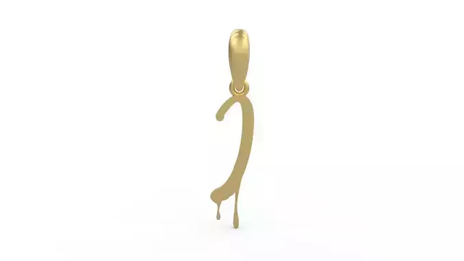 Initial Letters Pendant Halloween Party I