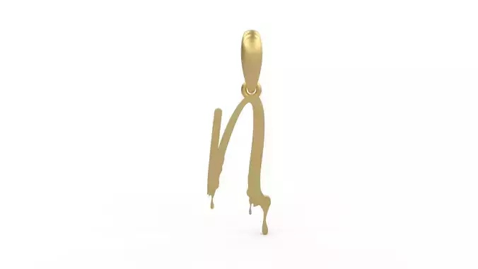 Initial Letters Pendant Halloween Party N