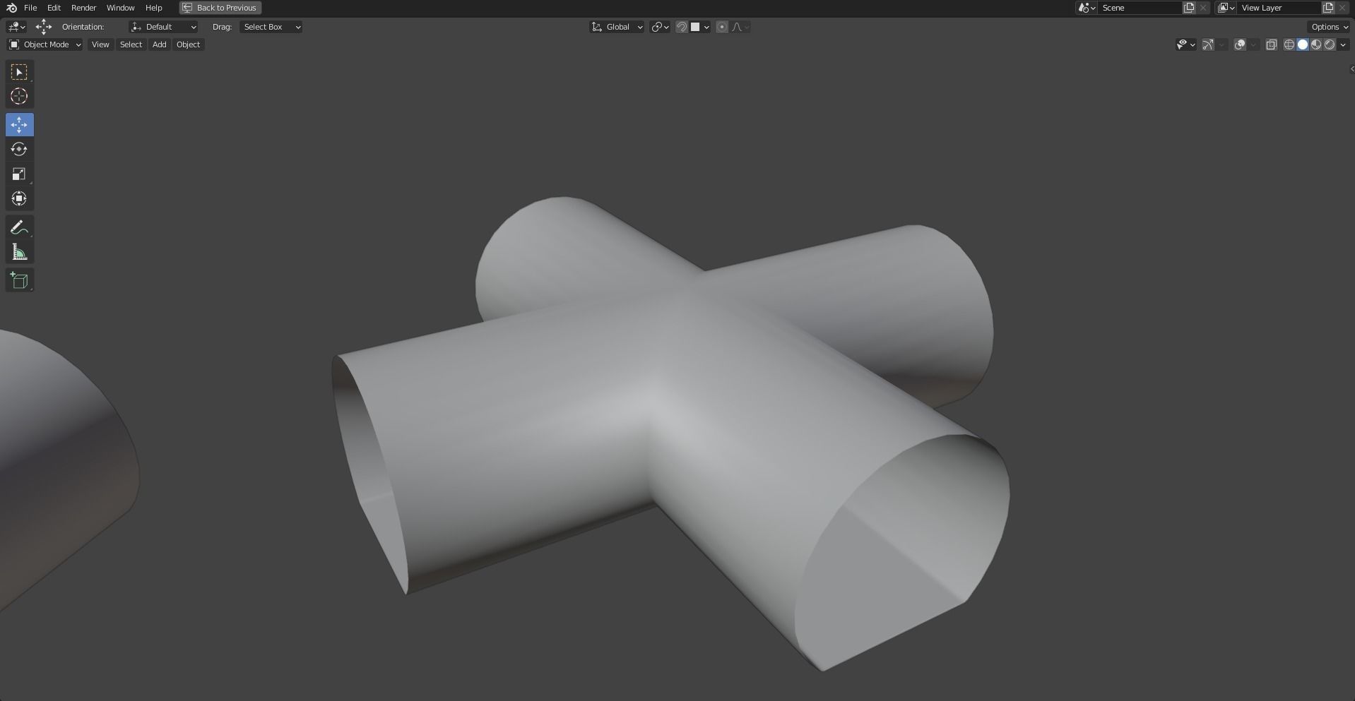 Tunnels - Modular segments Low-poly 3D model_17
