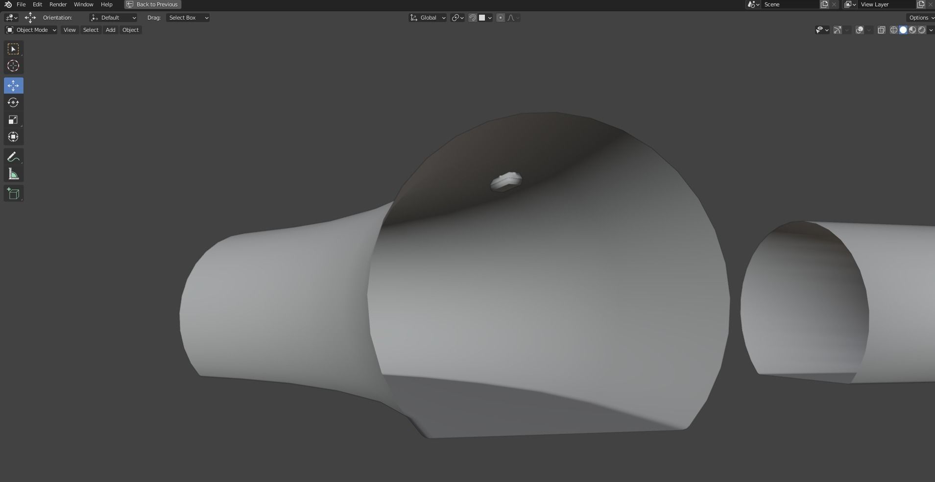 Tunnels - Modular segments Low-poly 3D model_8