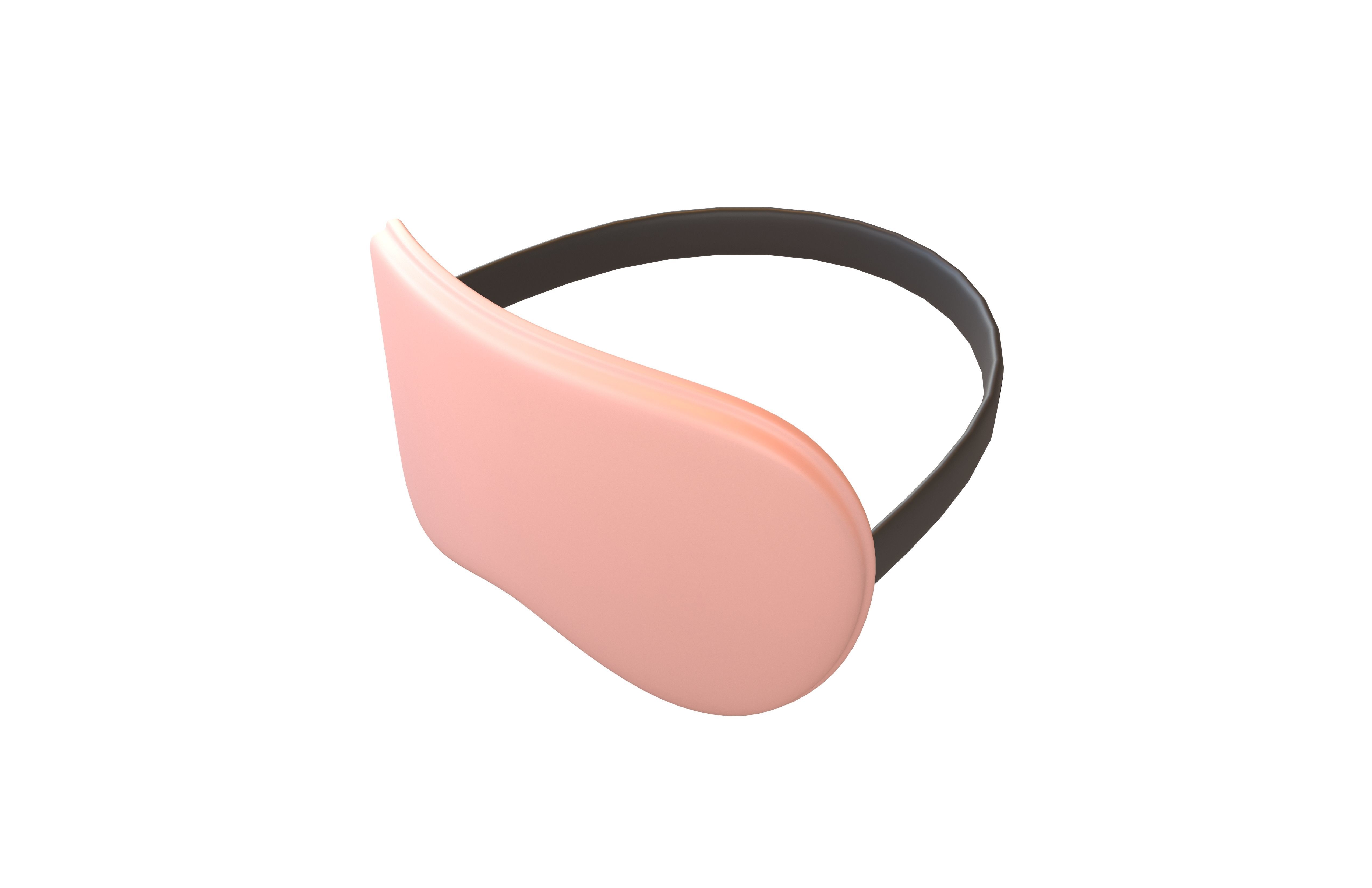 Blindfold v2 002 Low-poly 3D model_2