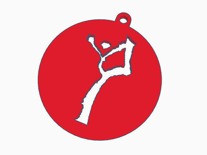 Beijing 2022 Olympic figure skating pendants 3D print model