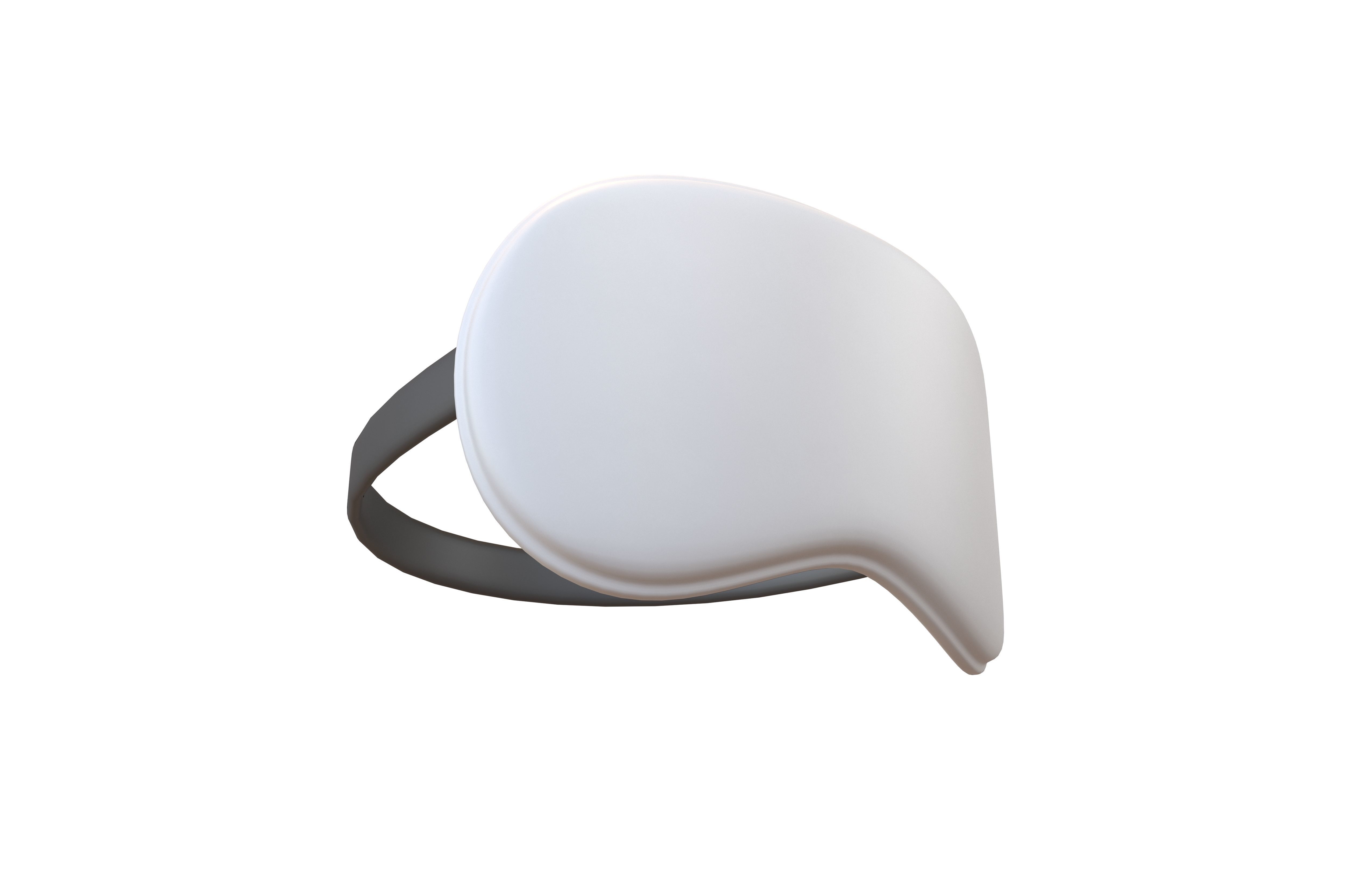 Blindfold v2 004 Low-poly 3D model_3