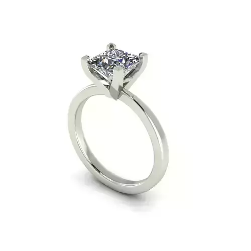 True Love Princess Diamond Ring