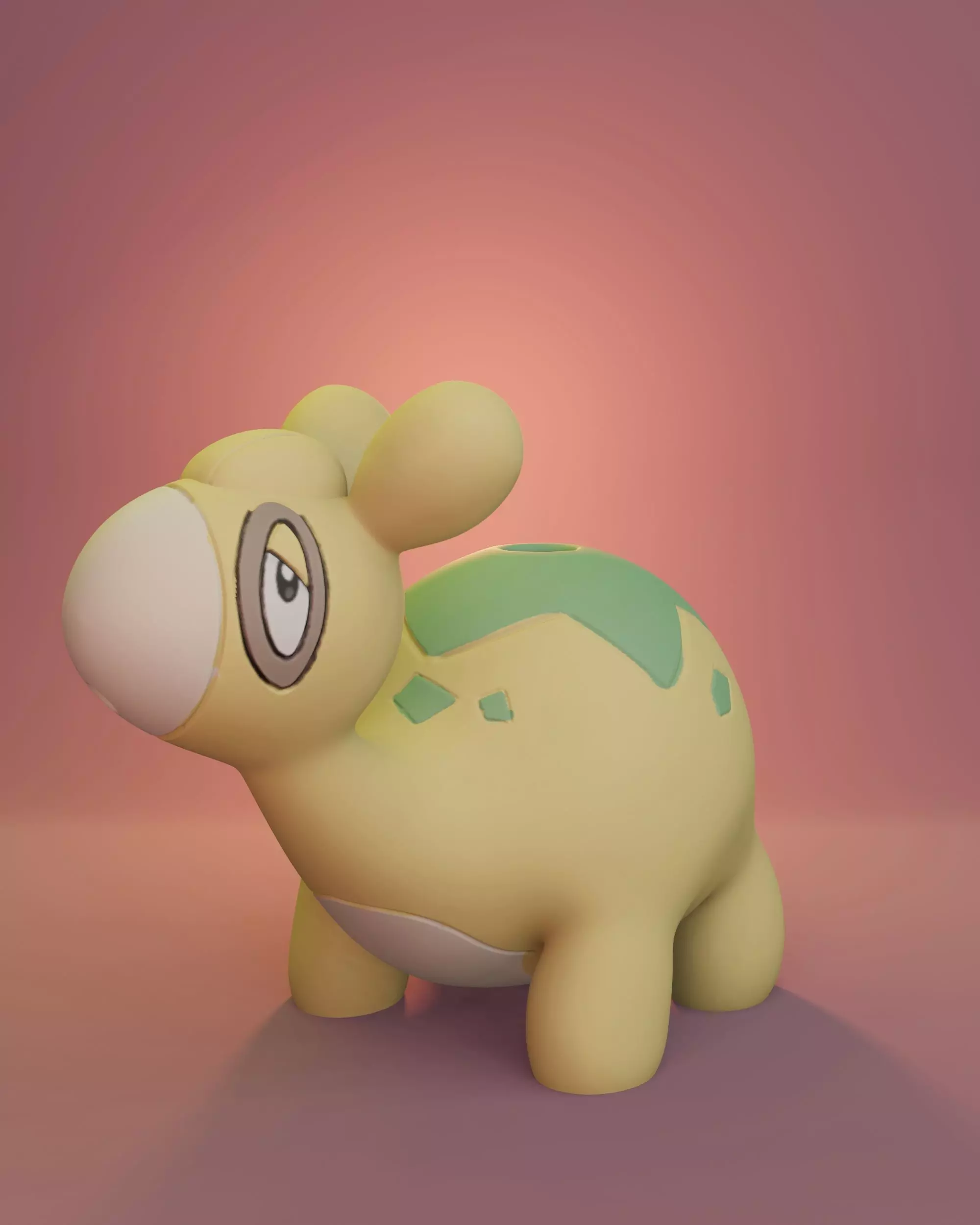 Pokemon - Numel 3D print model_0