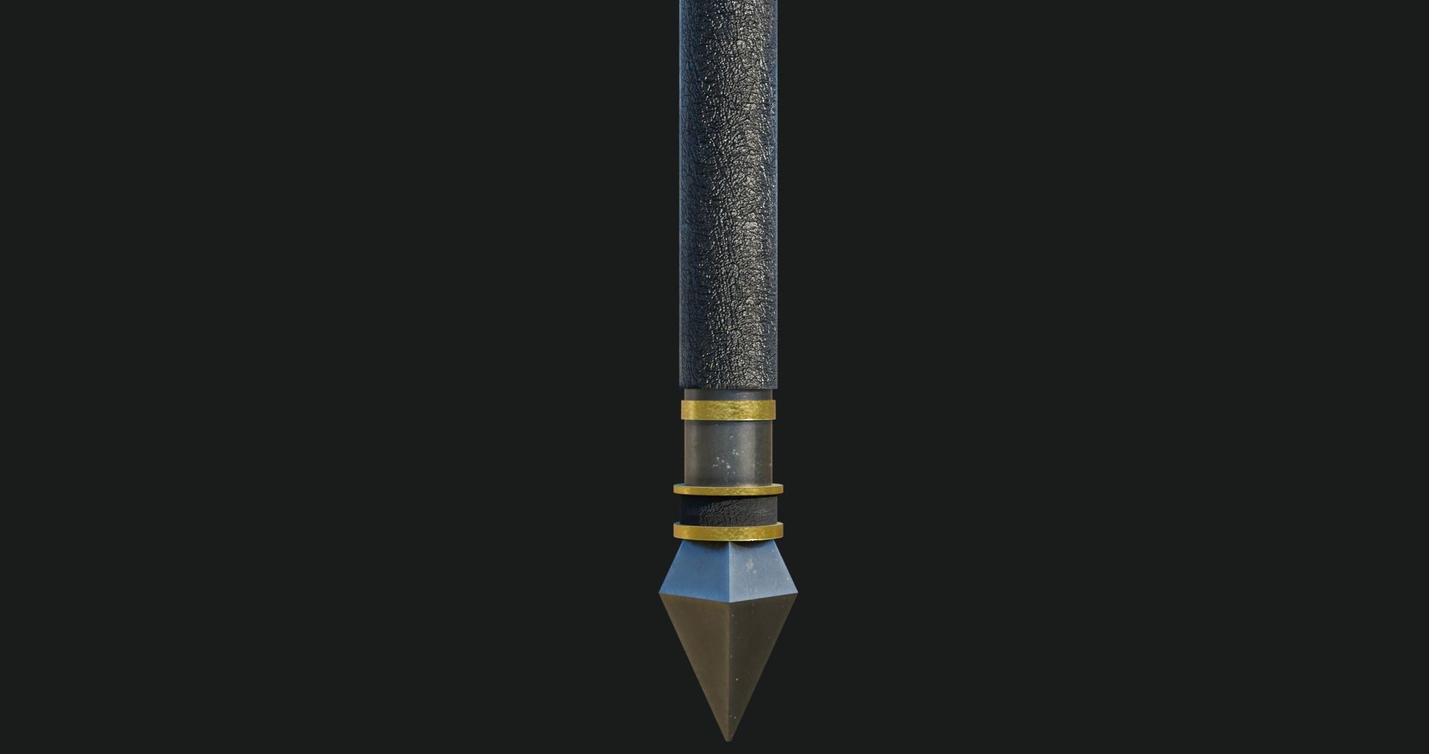 Trident Collection GameReady With PBR Textures Low-poly 3D model_19
