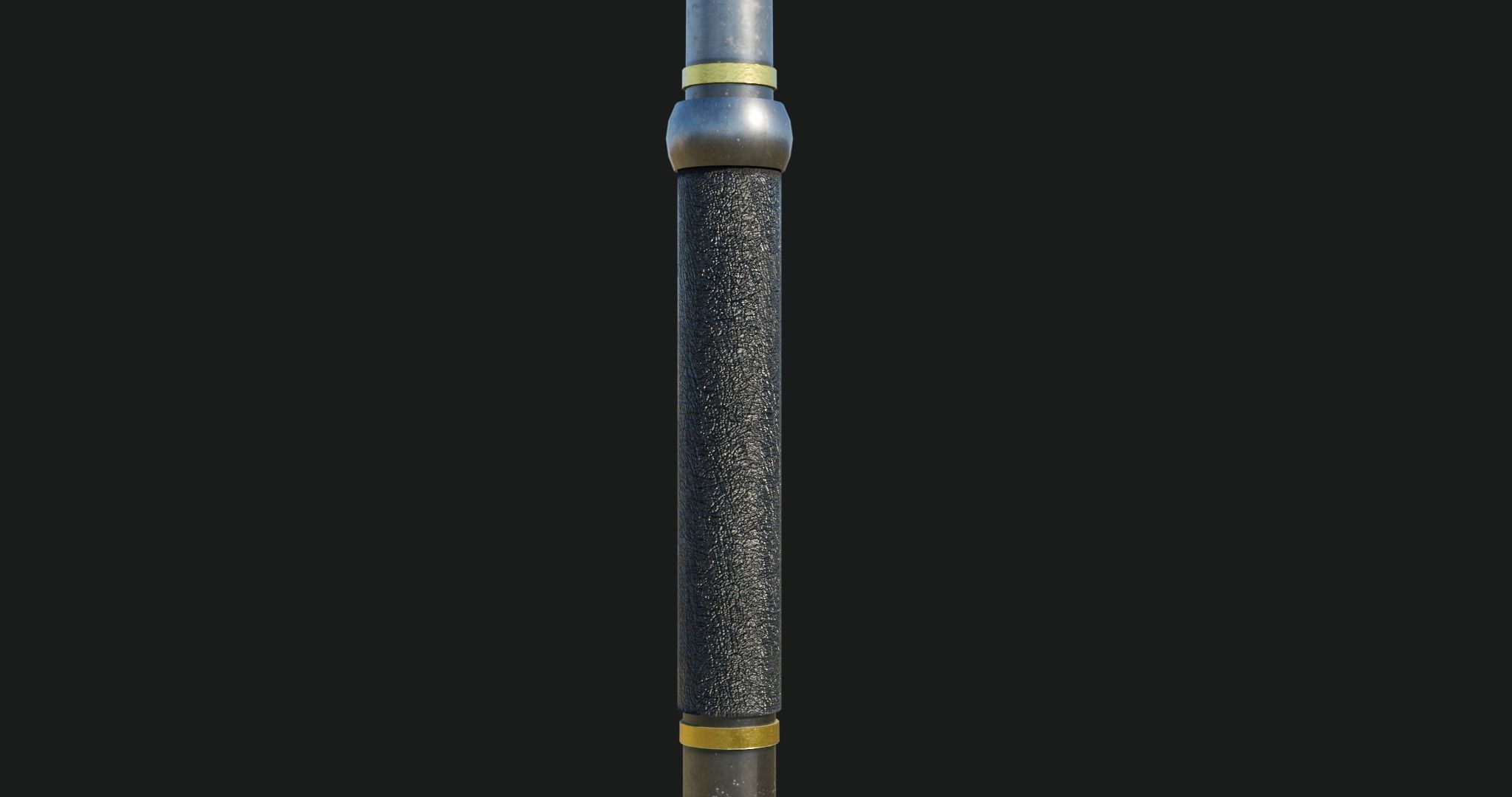 Trident Collection GameReady With PBR Textures Low-poly 3D model_18