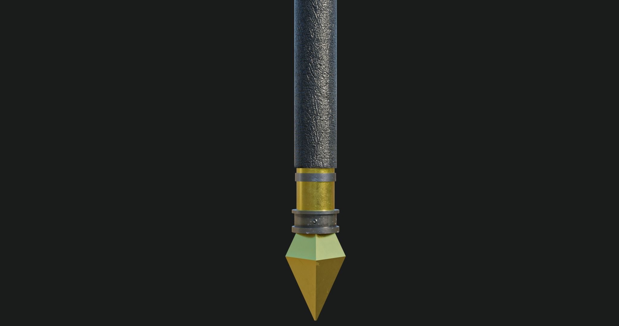 Trident Collection GameReady With PBR Textures Low-poly 3D model_11