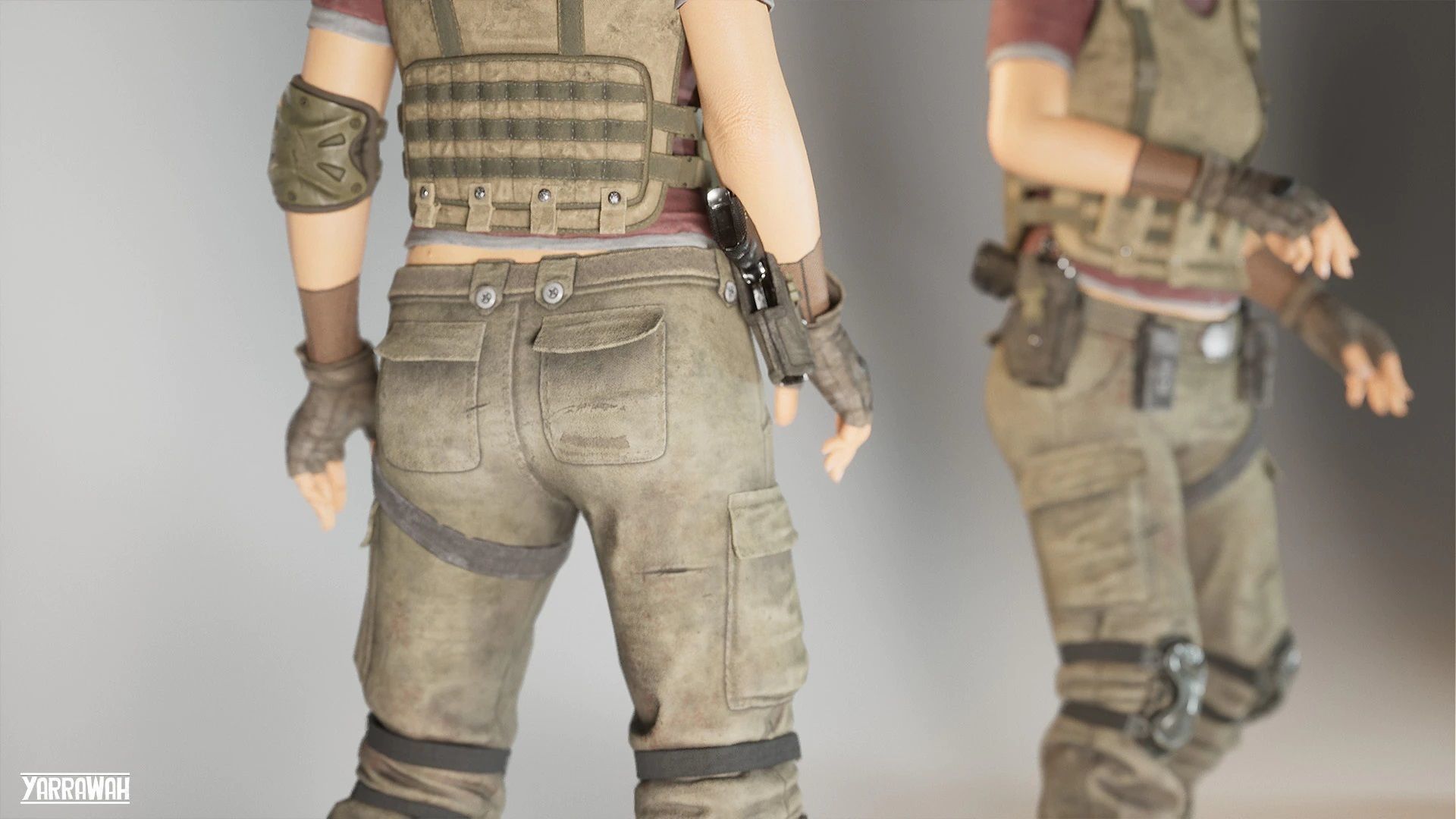 Survival NPCs - Four Pack UE4 Low-poly 3D model_22