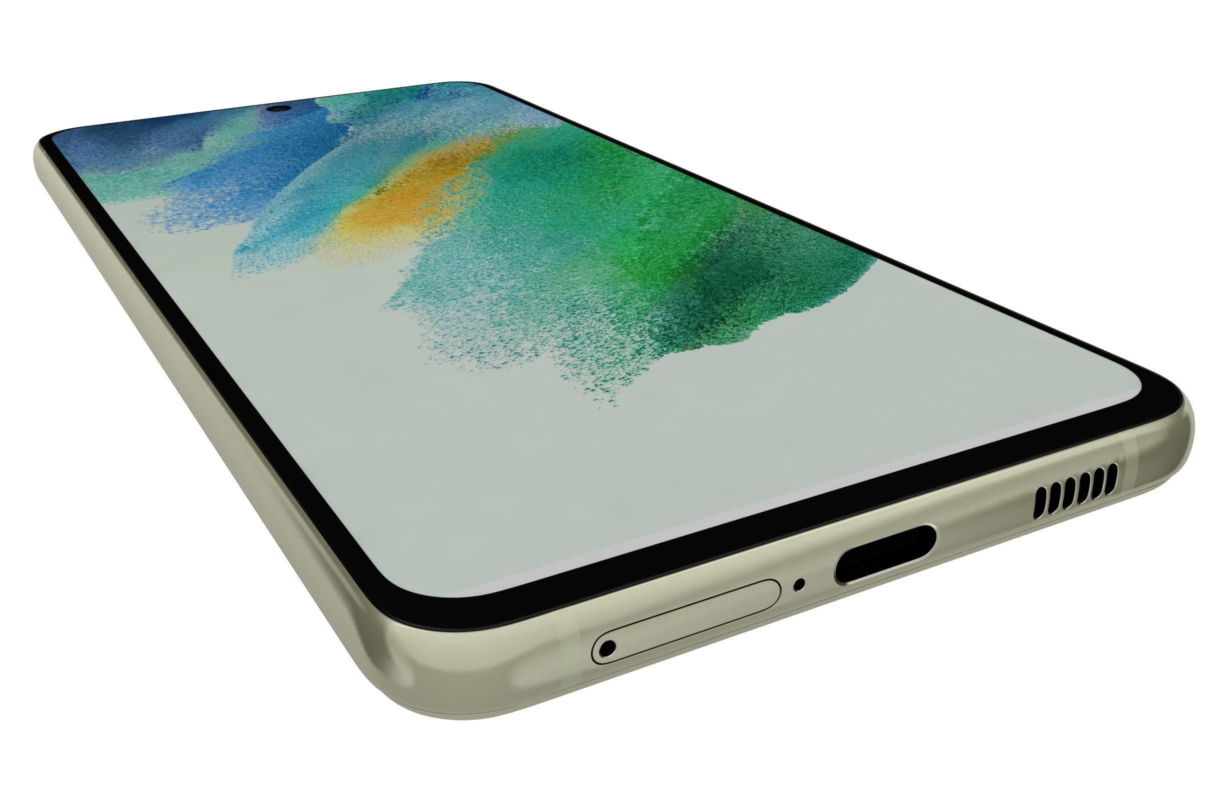 Samsung Galaxy S21 FE 5G Olive 3D model_12