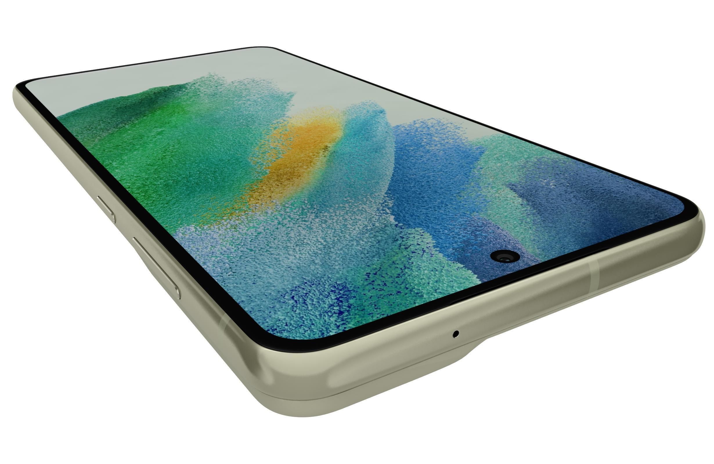 Samsung Galaxy S21 FE 5G Olive 3D model_13