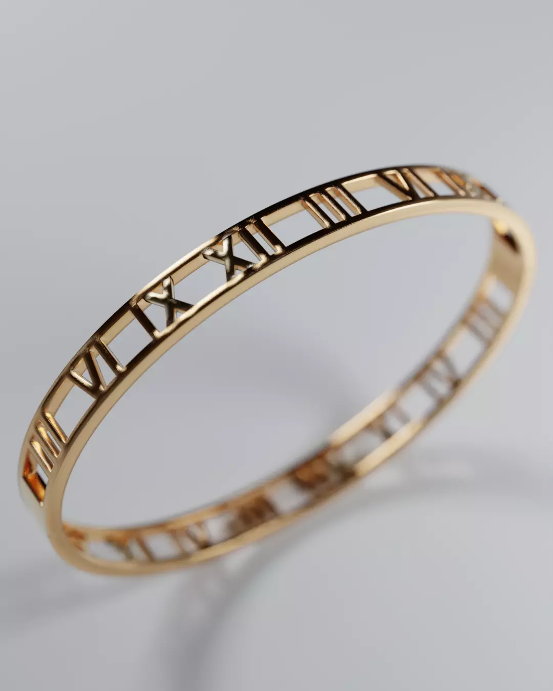 Roman bracelet 3D print model_0