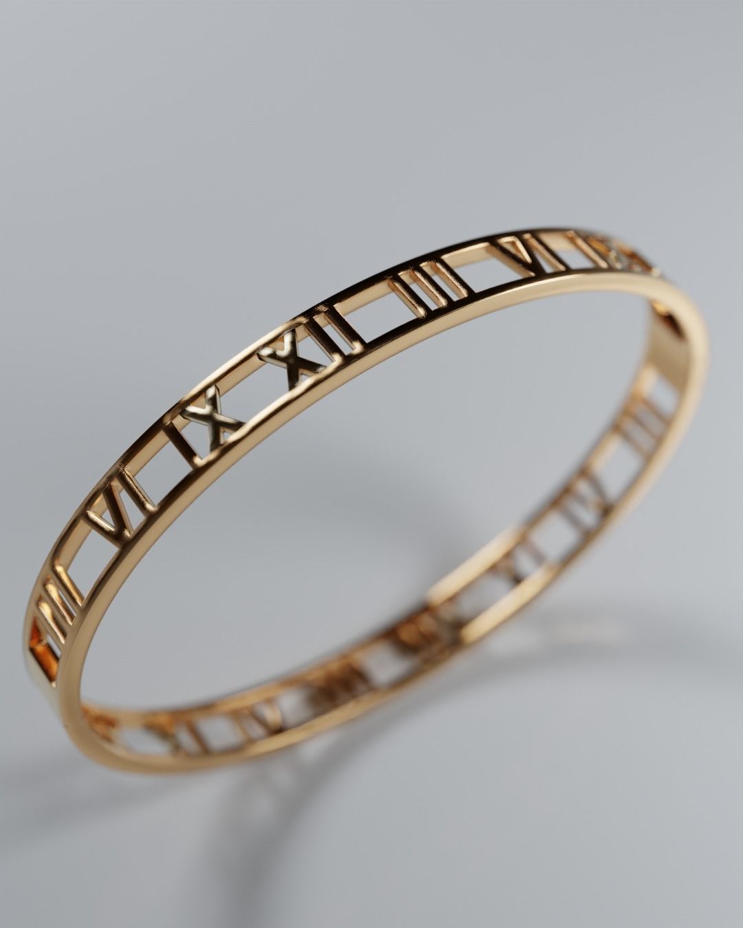 Roman bracelet 3D print model_1
