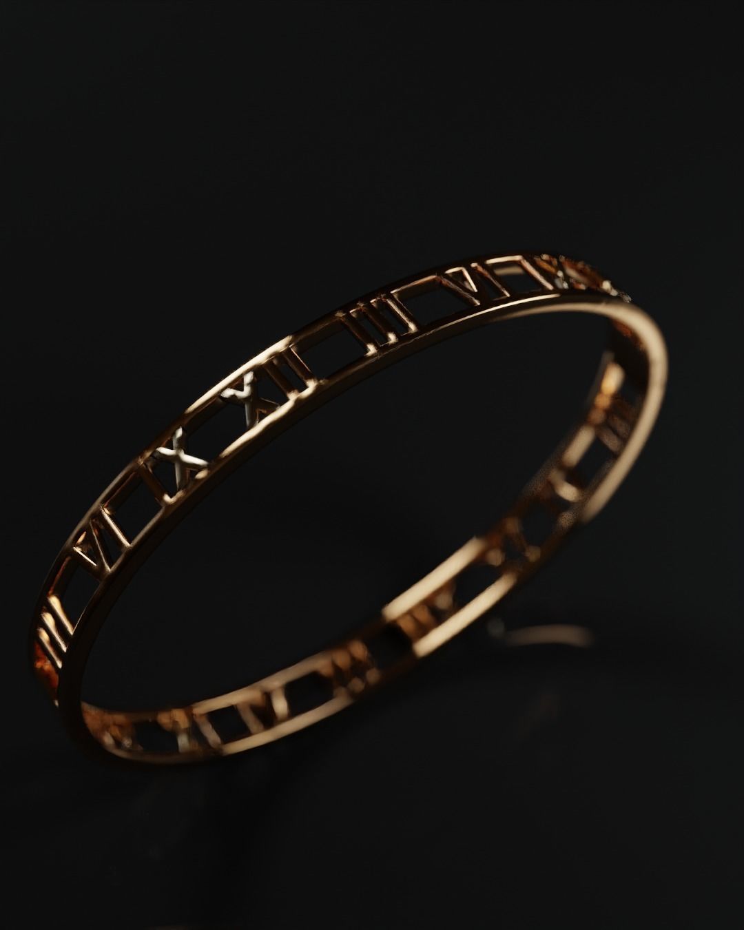 Roman bracelet 3D print model_4