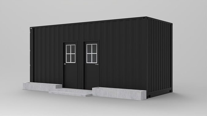 Boarding House Container 3D model