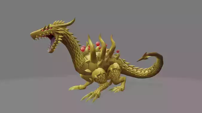 Huanglongmon golden dragon