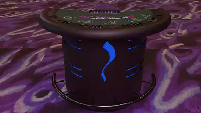 Casino Blackjack Table