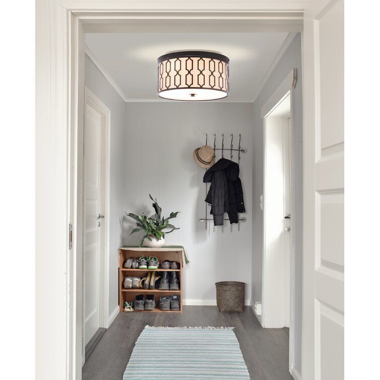 Herrman Light Drum Flush Mount - 2 Colour 3D model_14