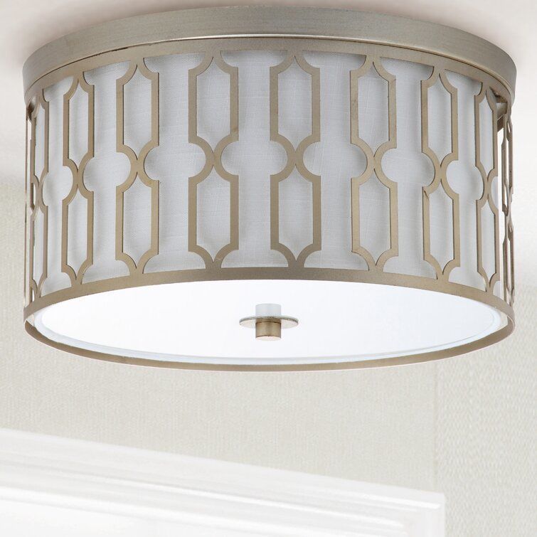 Herrman Light Drum Flush Mount - 2 Colour 3D model_8