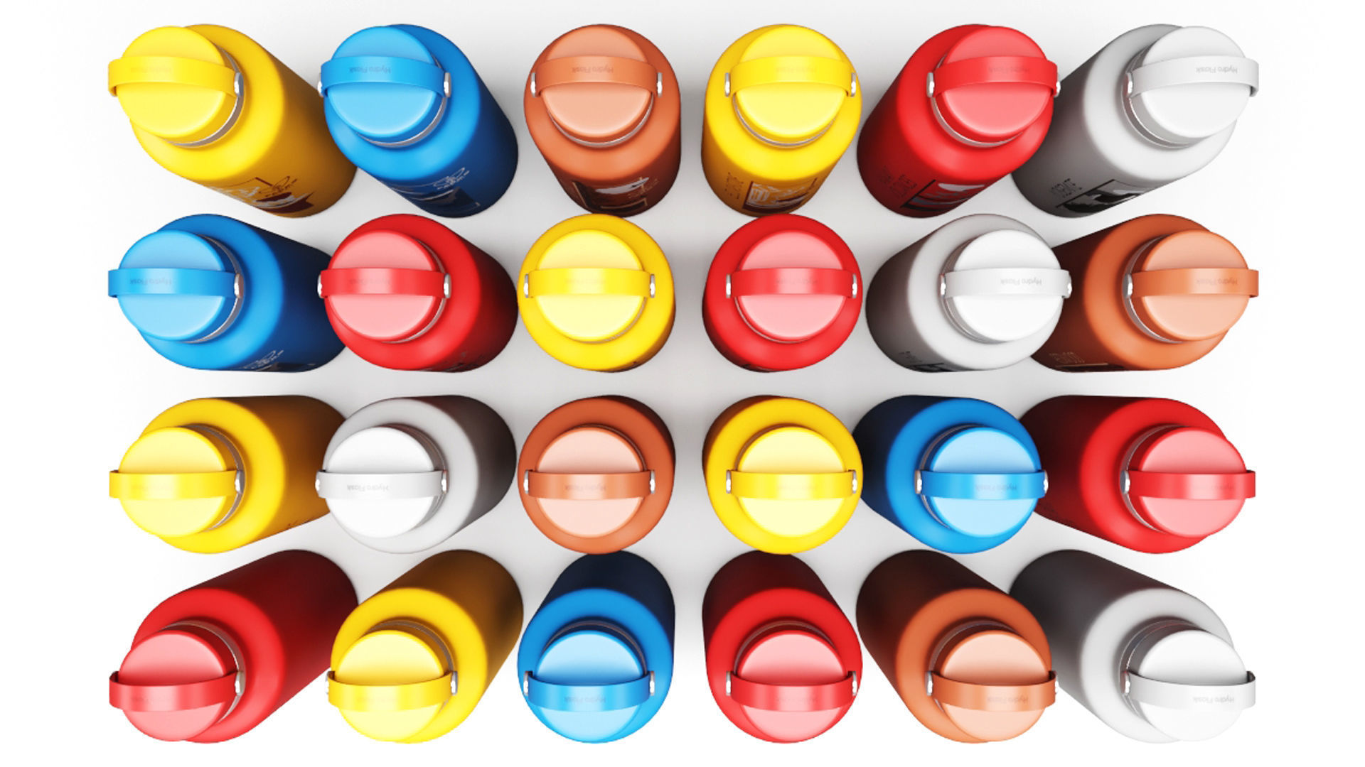 Hydro Flask 21oz National Park Foundation 3D model_5