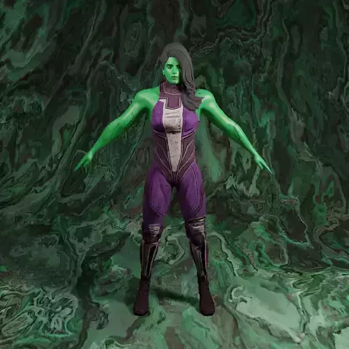 She Hulk 3D model