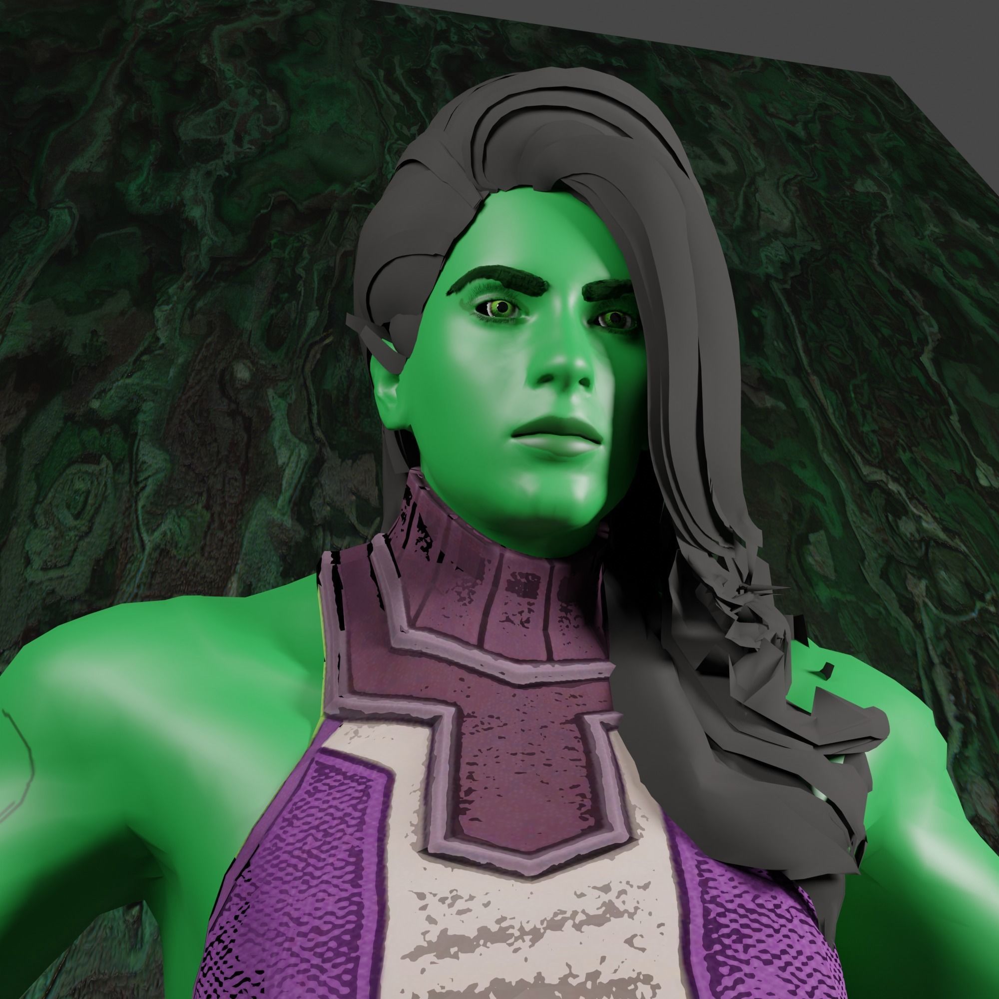 She Hulk 3D model_3