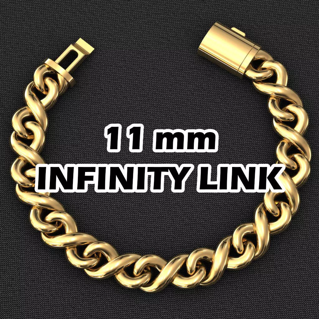 11 MM INFINITY LINK 3D print model