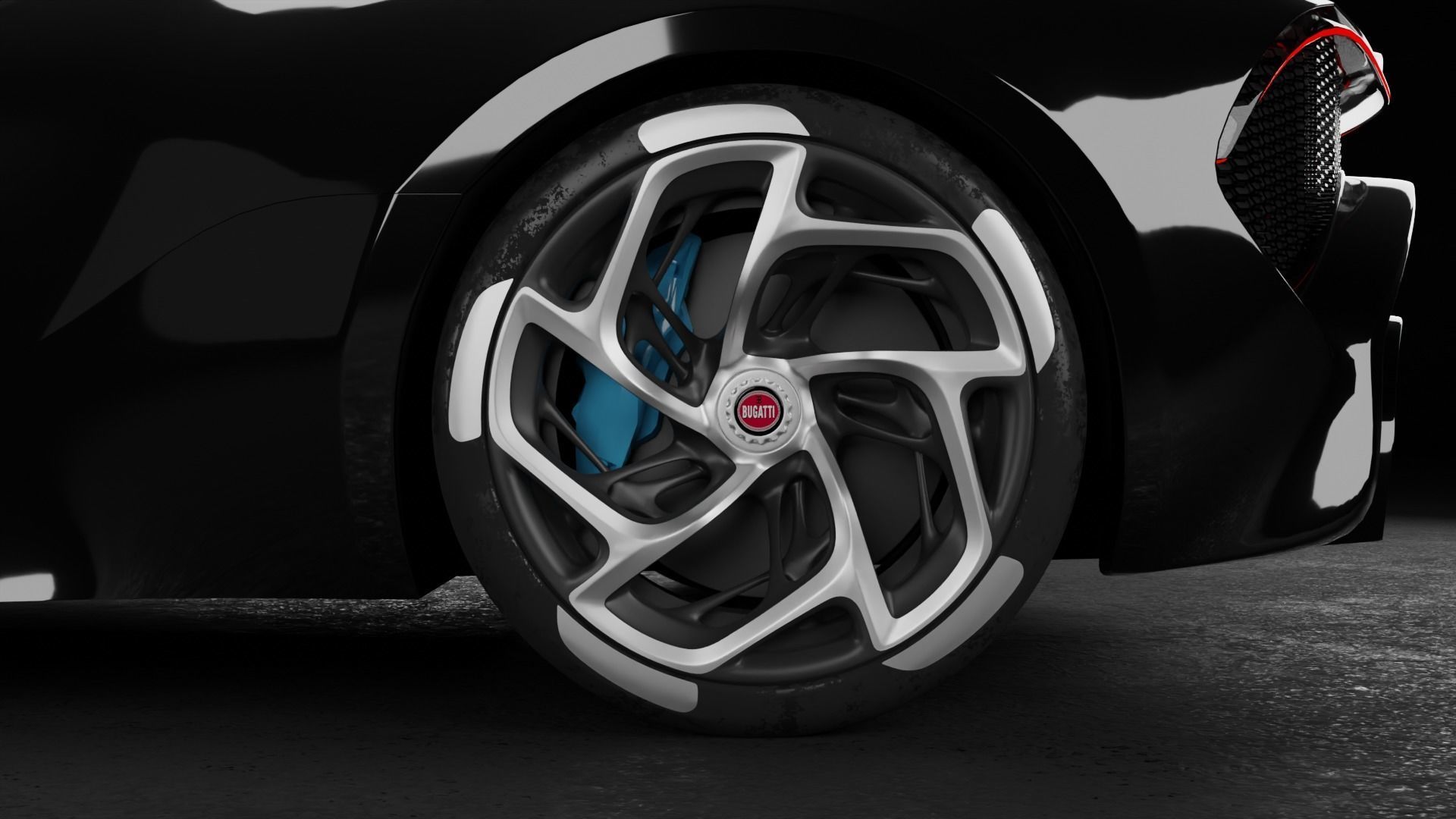 3D model Bugatti La Voiture Noire 3D model_13