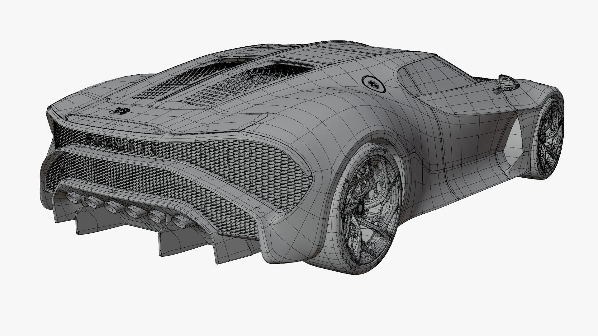 3D model Bugatti La Voiture Noire 3D model_16