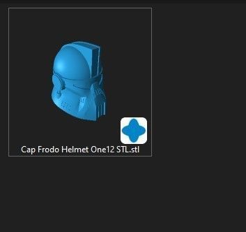 TCW-Frodo Helmet Full Size and One12 STL files 3D print model_2