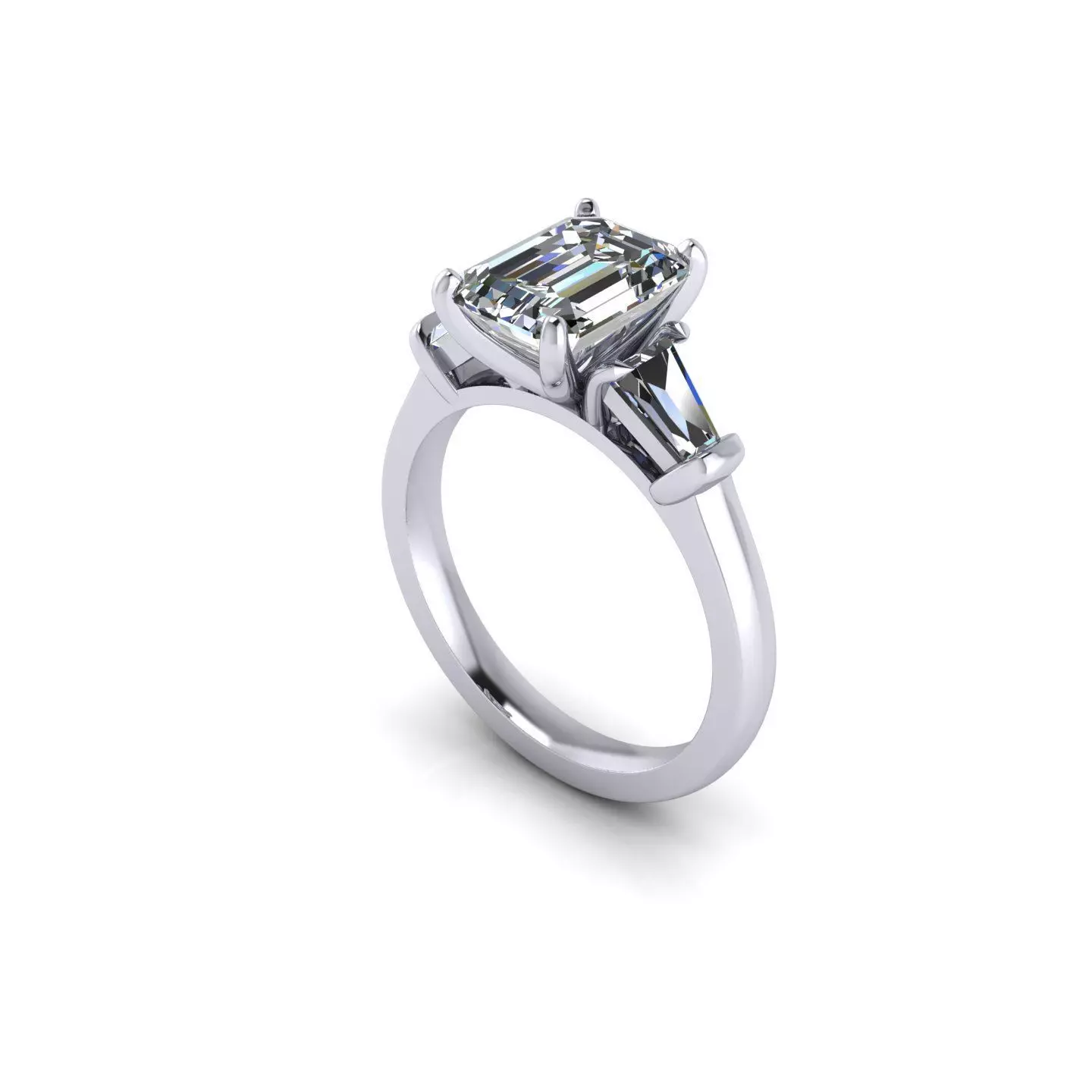 Parad Marquee Diamond Ring 3D print model