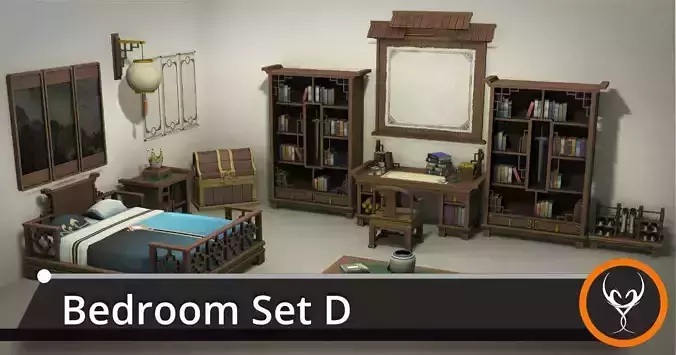 Bedroom Set D desk