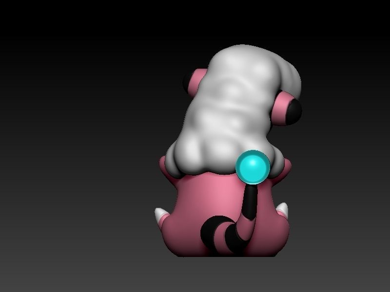 pokemon flaaffy 3D print model_5