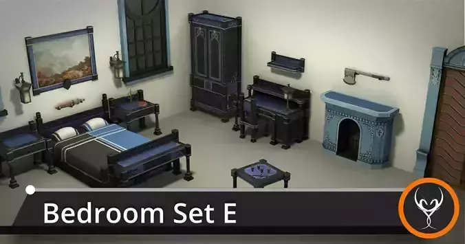 Bedroom Set E bed