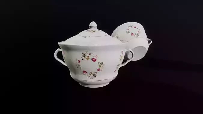 3D Scan Tureen
