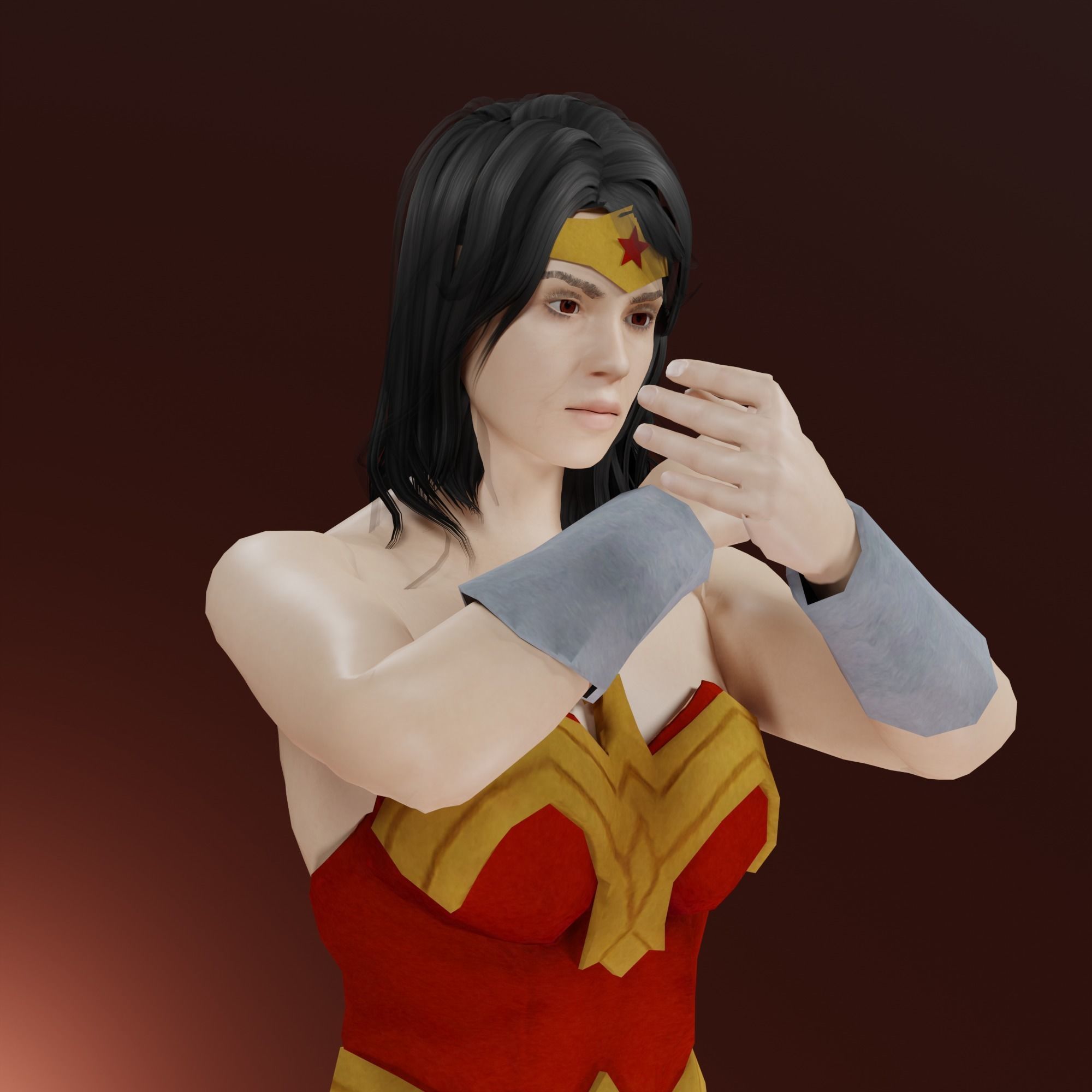 Wonder Women  Free 3D model_3