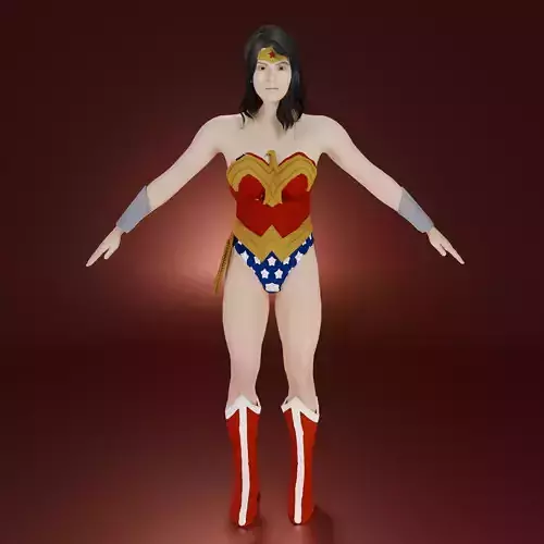 Wonder Women  Free 3D model