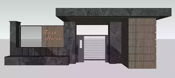 Entrance Door Model
