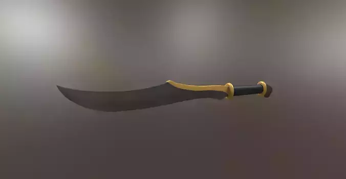 3D elven blade