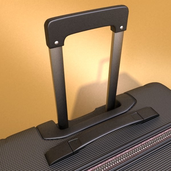 Suitcase Collection High Detail 3D model_9