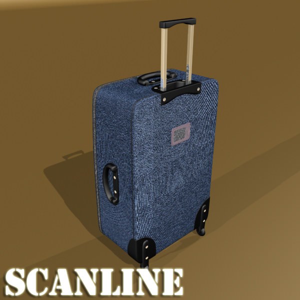 Suitcase Collection High Detail 3D model_29