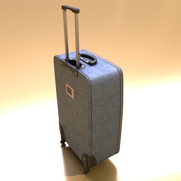 Suitcase Collection High Detail 3D model_22