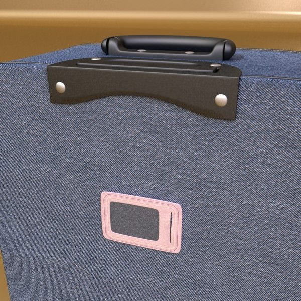 Suitcase Collection High Detail 3D model_28