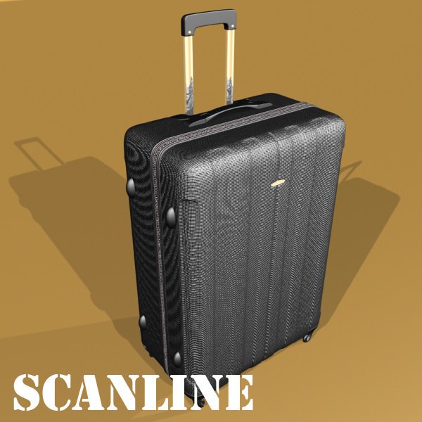 Suitcase Collection High Detail 3D model_14