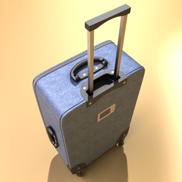Suitcase Collection High Detail 3D model_21