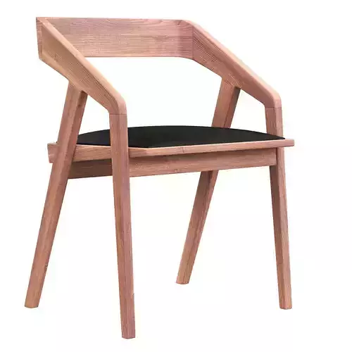 Katakana chair 3d model