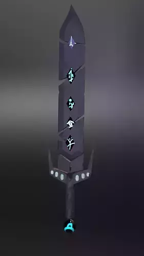 Arugal sword with lights