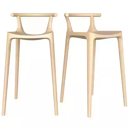 max elka stool  premium 3d model