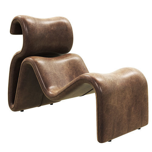 MBEKSECLRAA chair premium 3d model Low-poly 3D model 3