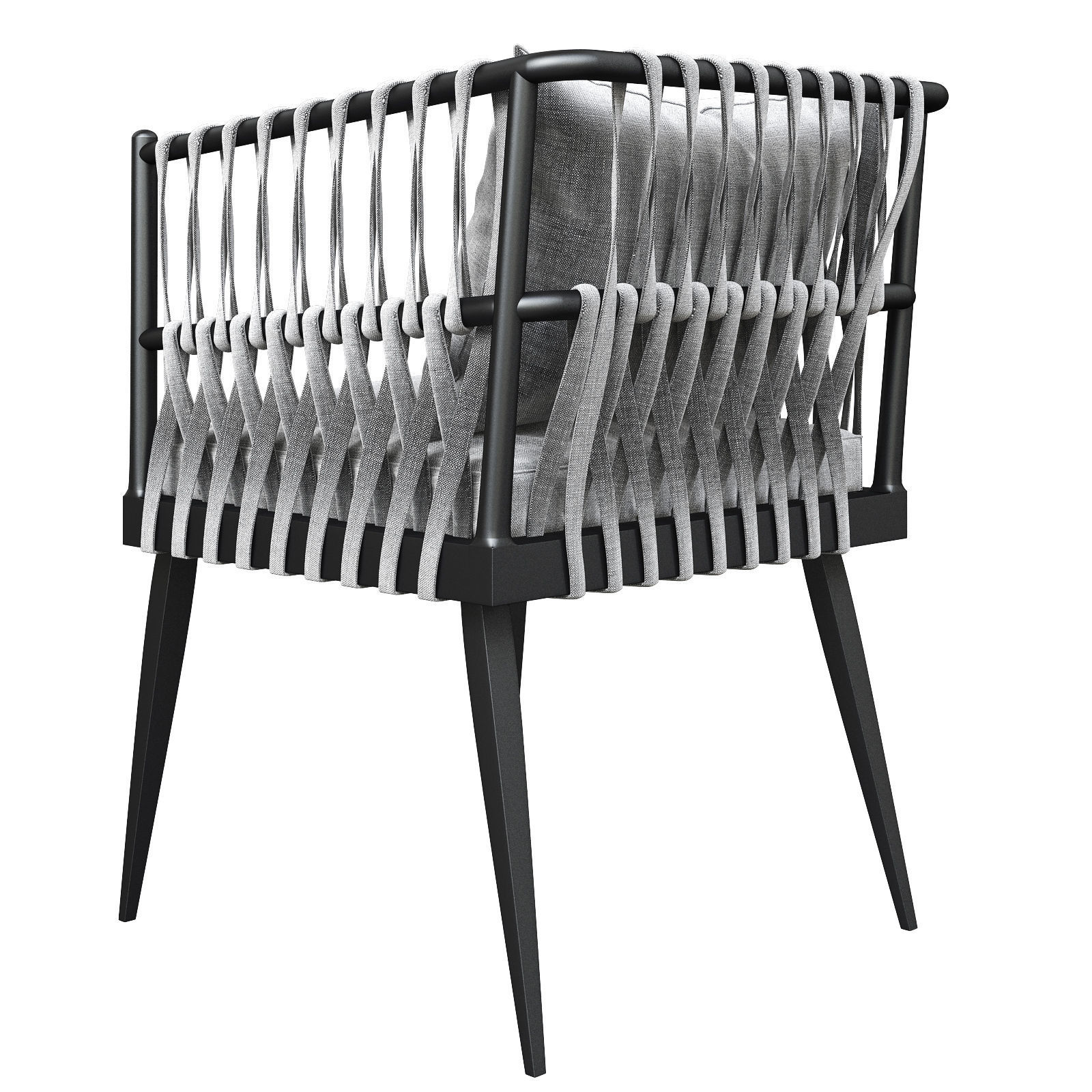 Armchair Luta by Romatti 3d model Low-poly 3D model_1